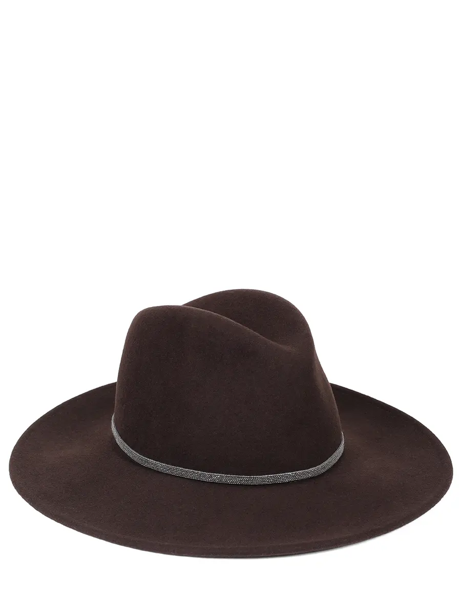 Шляпа из шерсти и кашемира