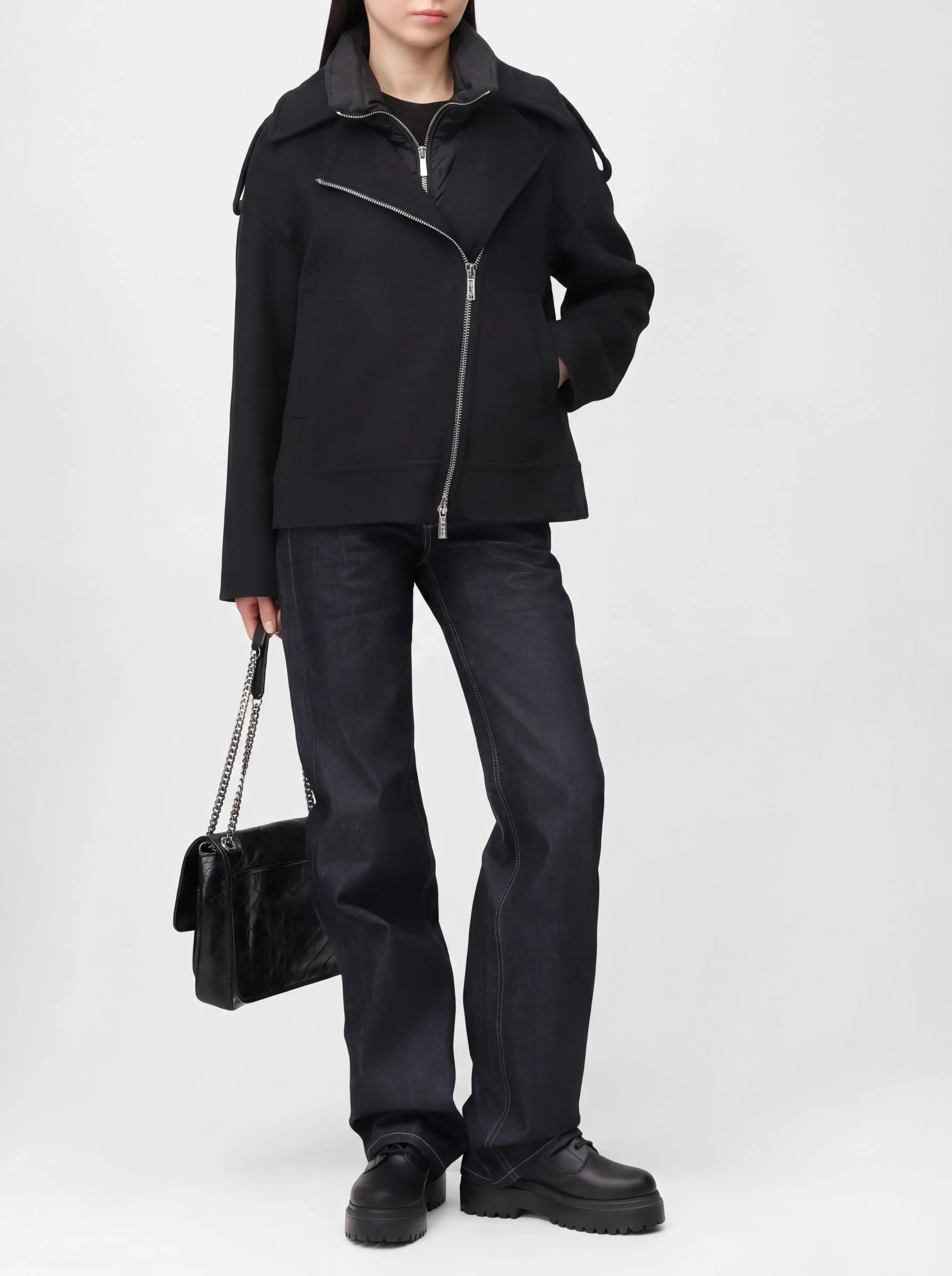 Куртка шерстяная