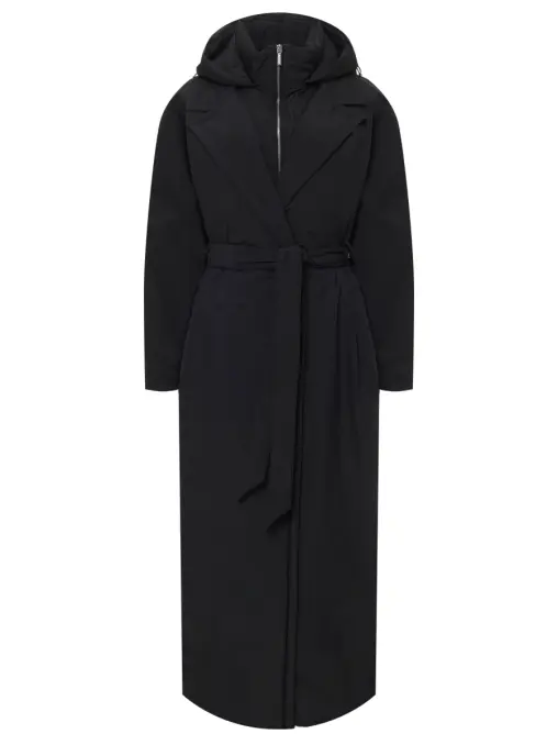 Пуховик однотонный MOORER