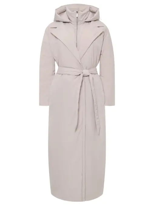 Пуховик однотонный MOORER