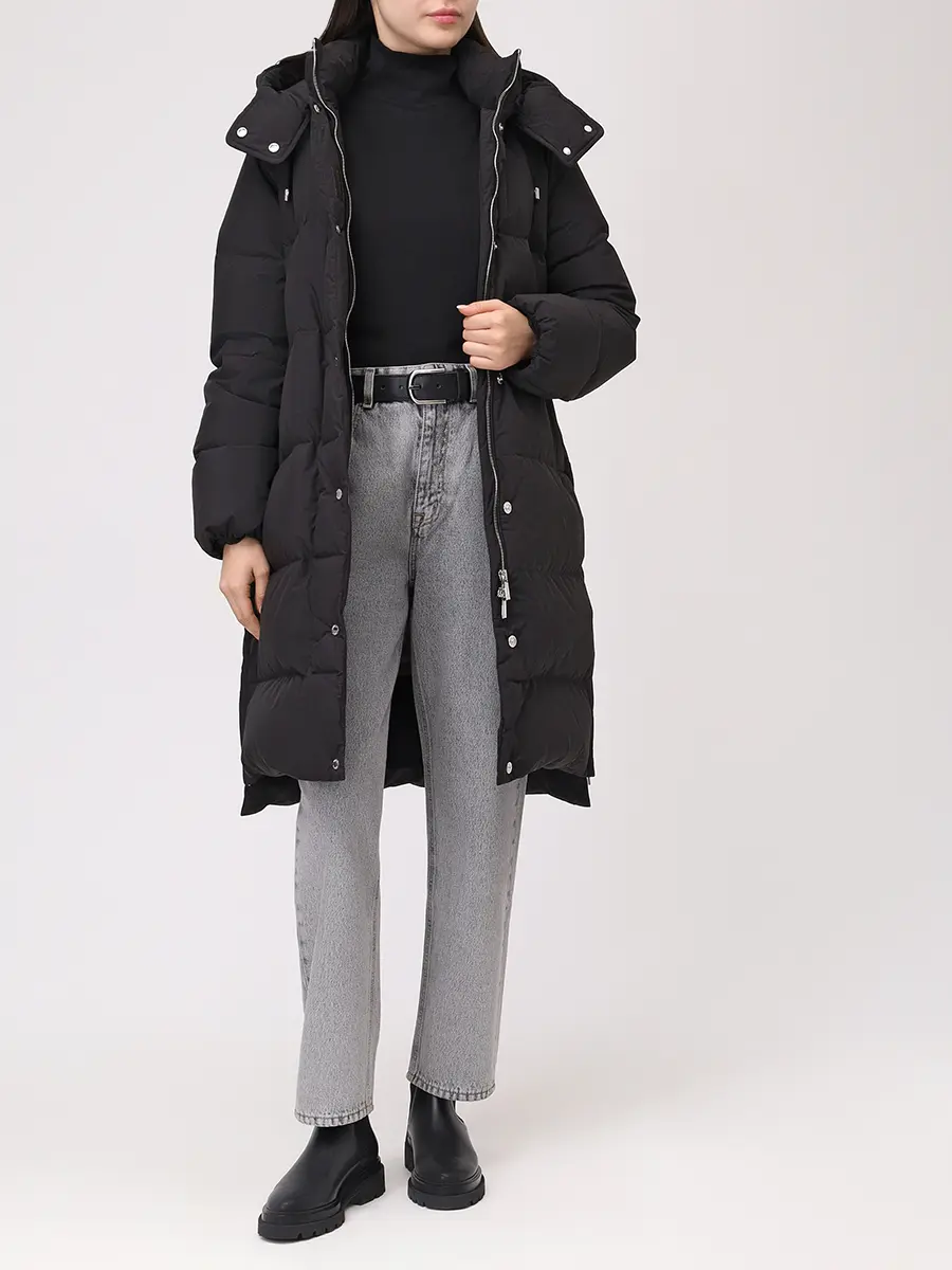 Пуховик стеганый