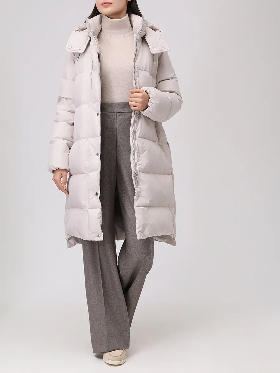 Пуховик стеганый