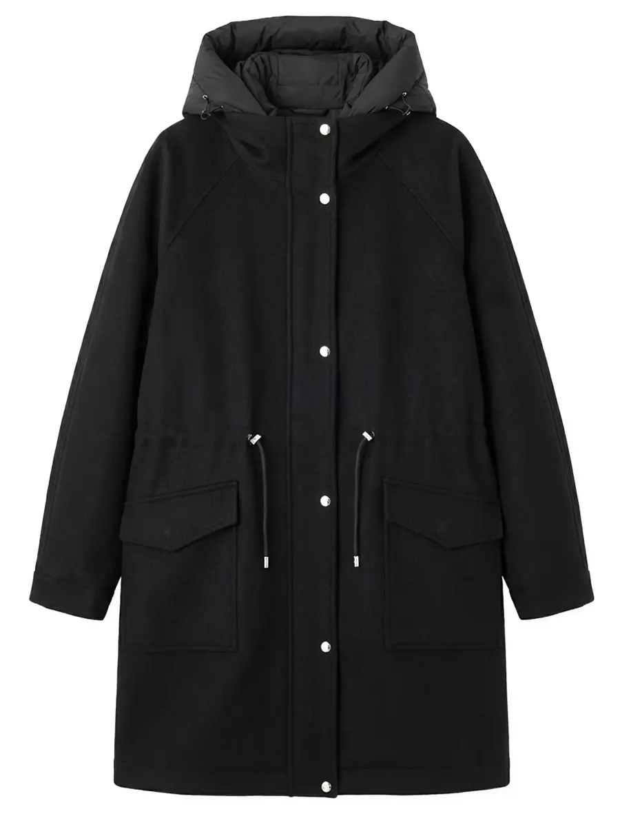 Парка шерстяная