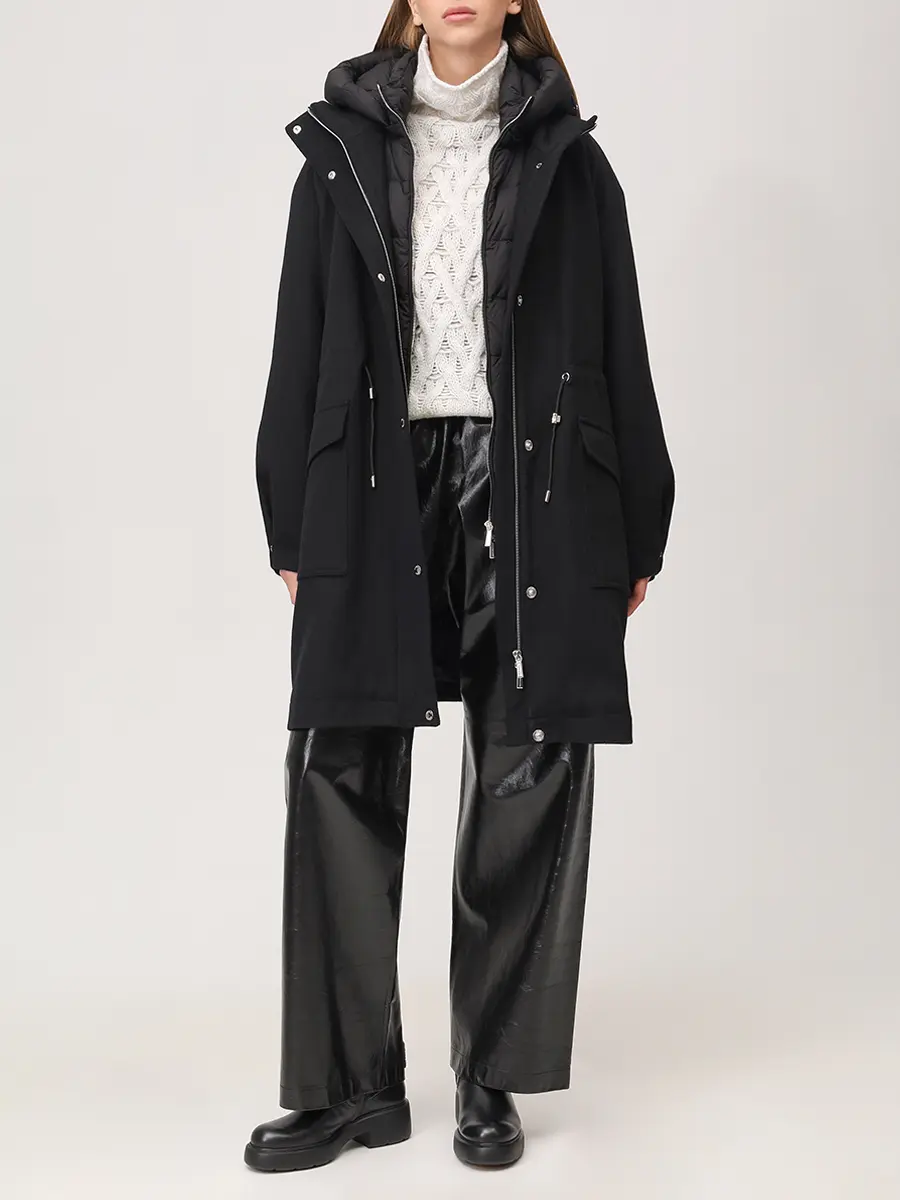 Парка шерстяная