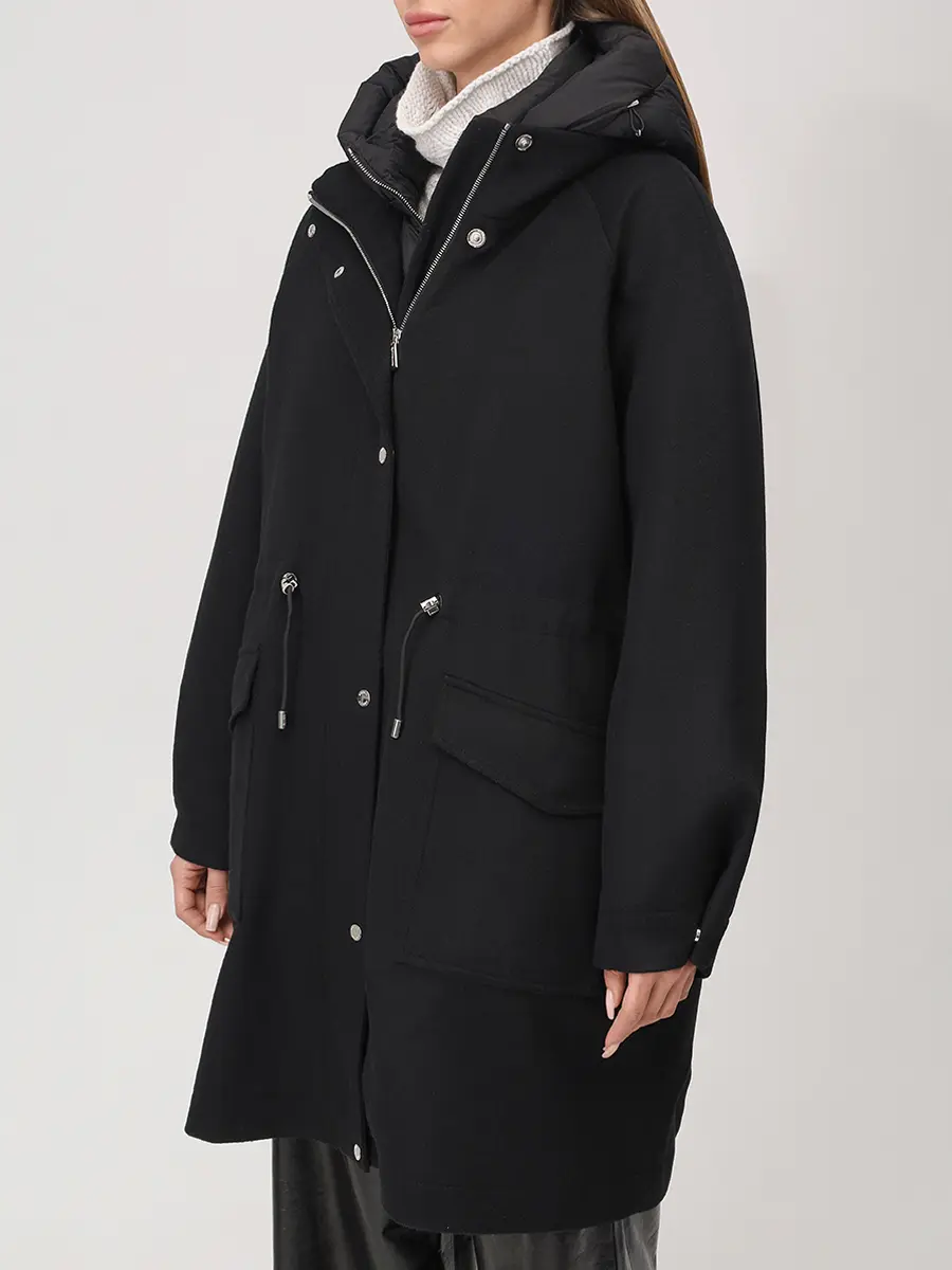 Парка шерстяная