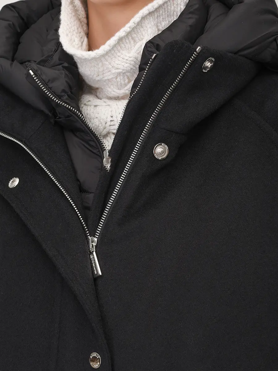 Парка шерстяная