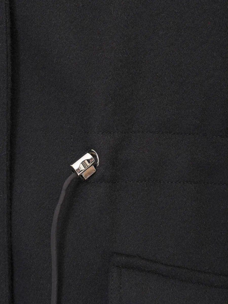 Парка шерстяная