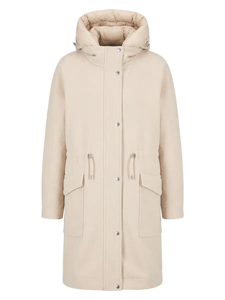 Парка шерстяная