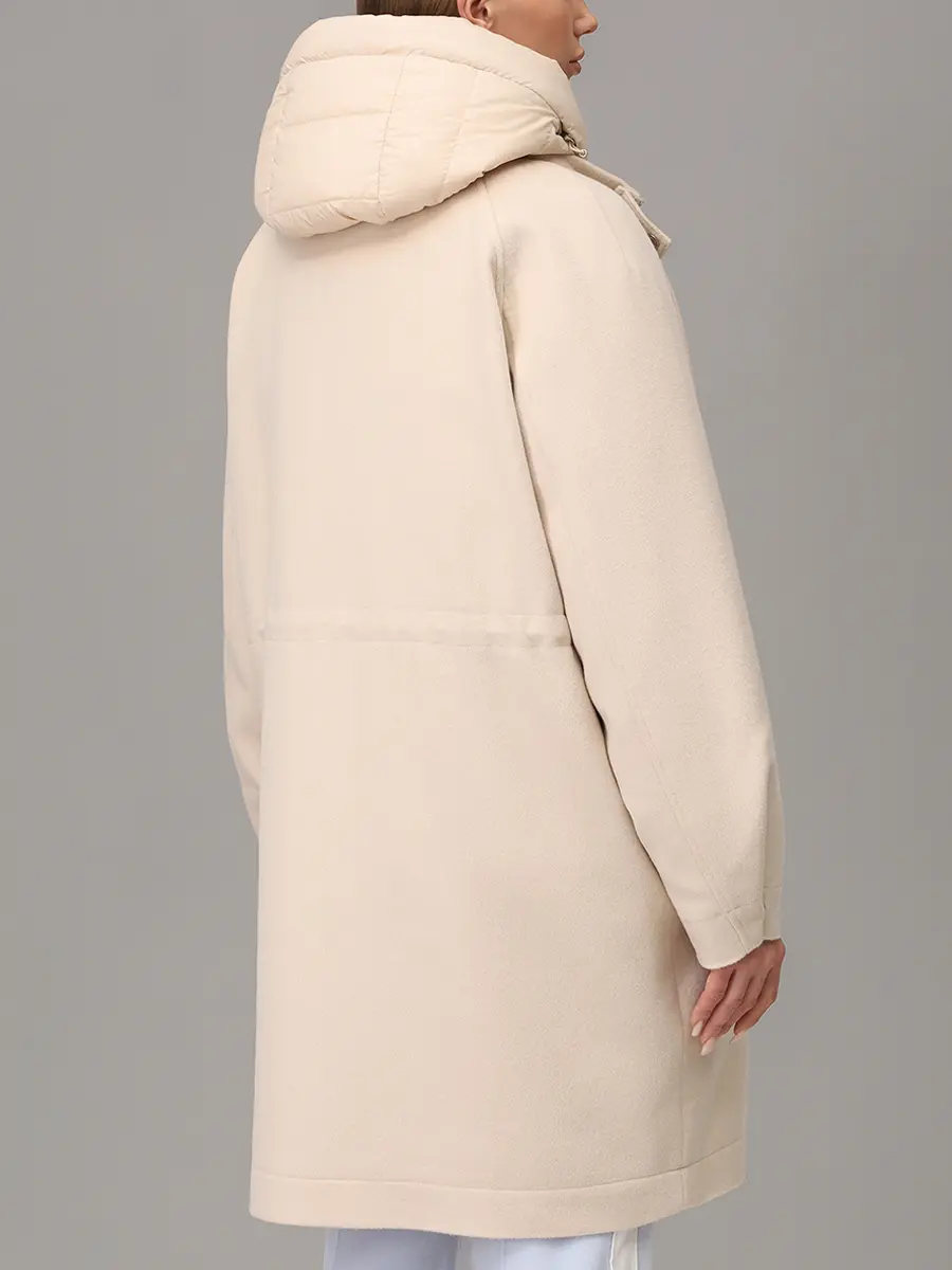 Парка шерстяная