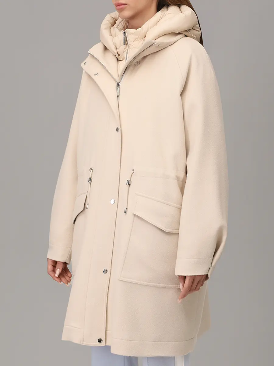 Парка шерстяная