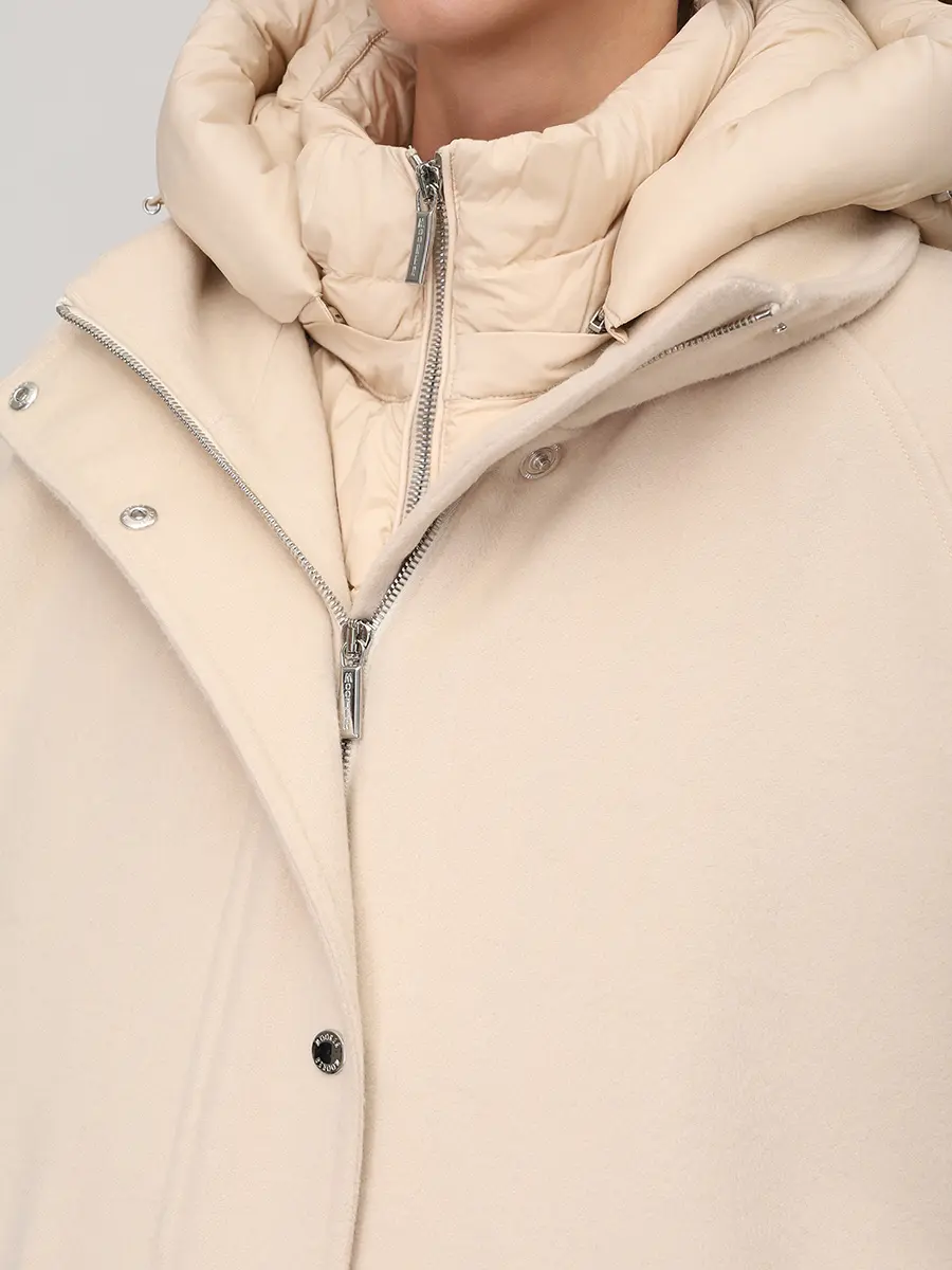 Парка шерстяная