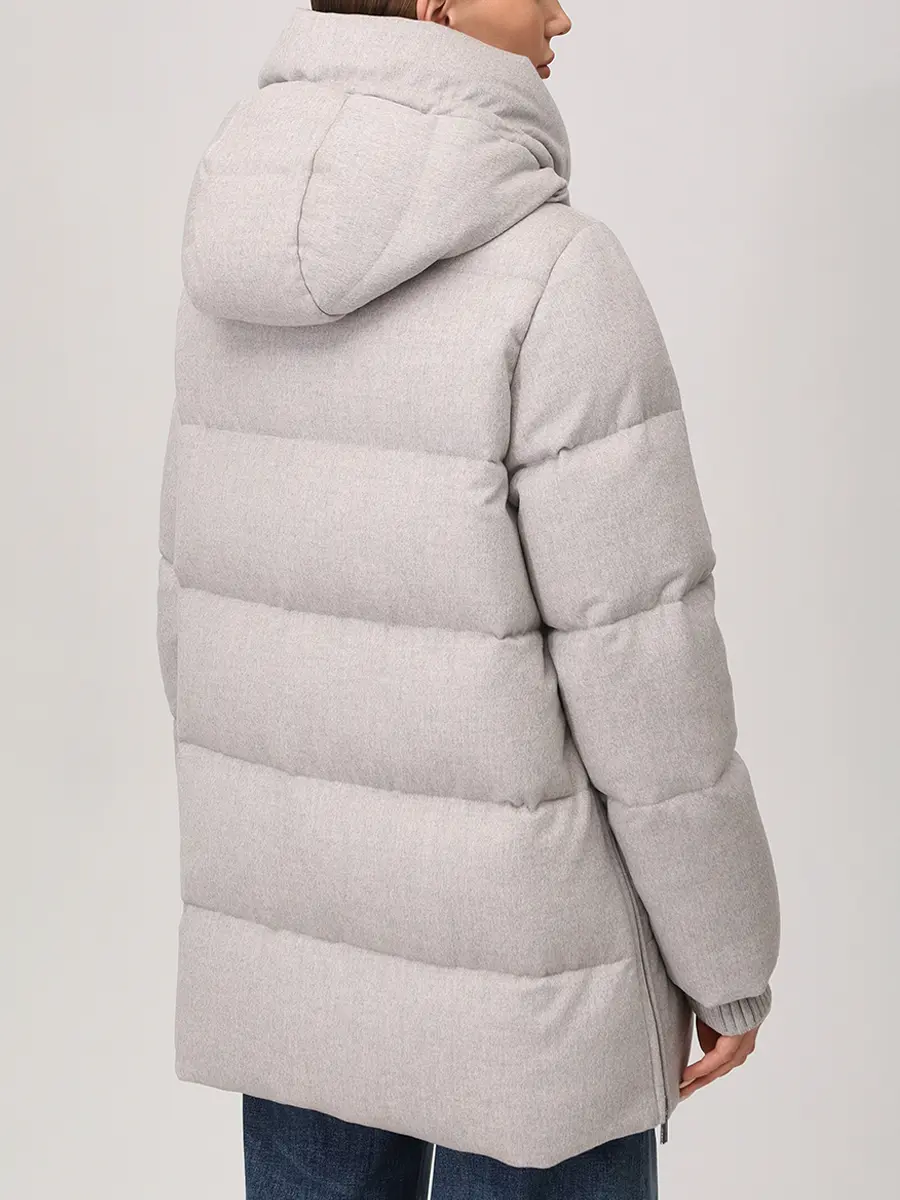 Пуховик стеганый