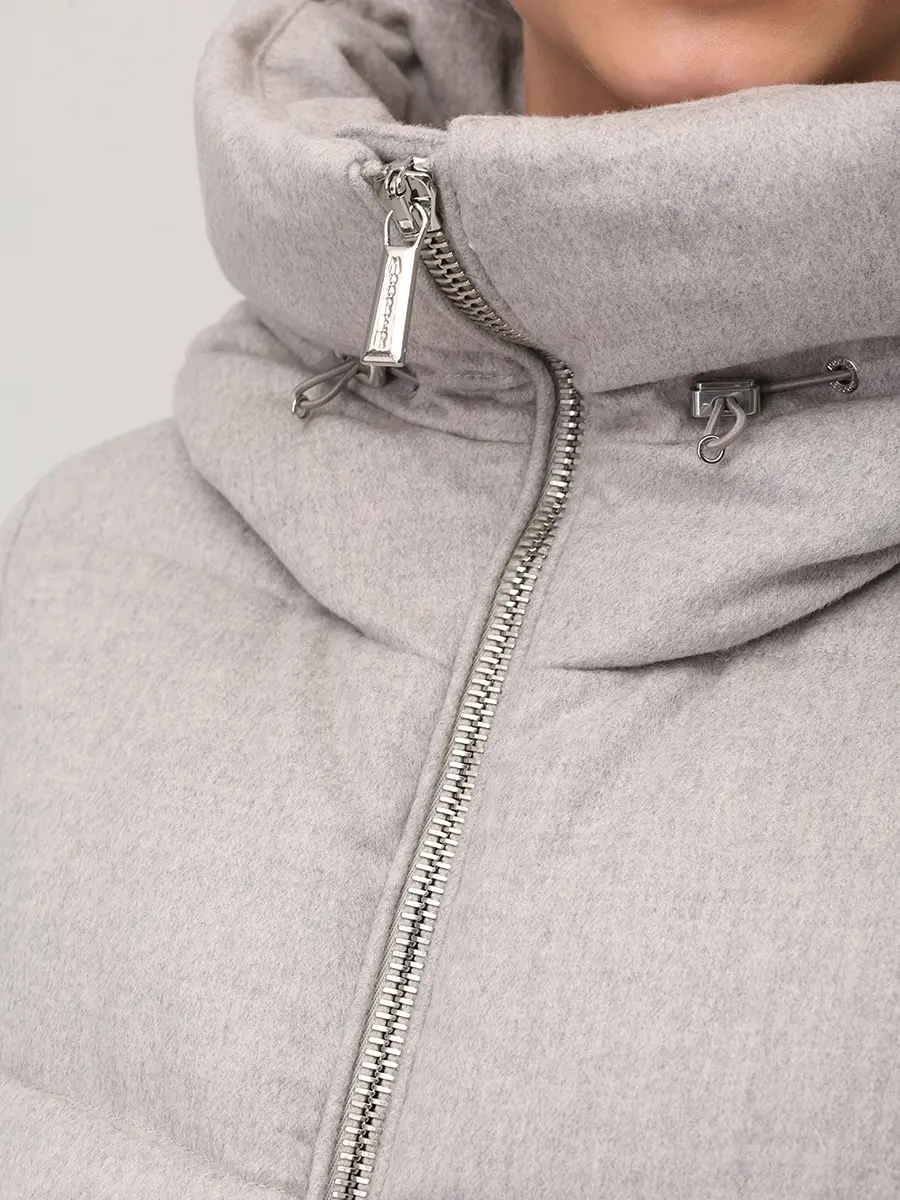 Пуховик стеганый