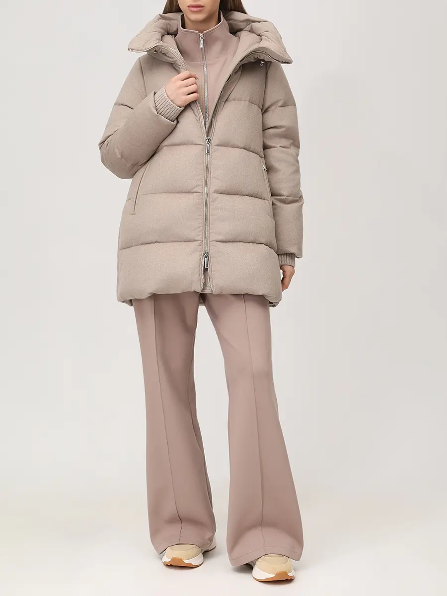 Пуховик стеганый