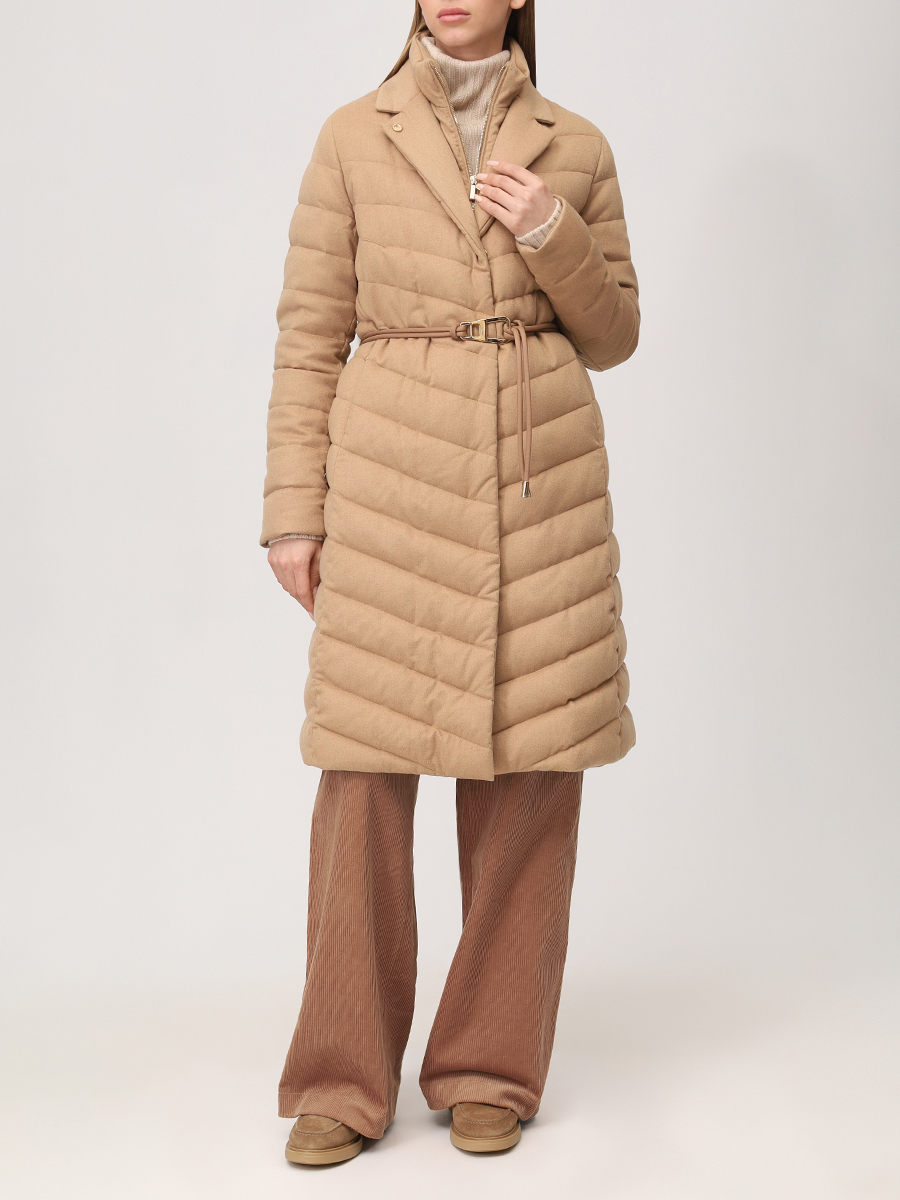 Пуховик шерстяной