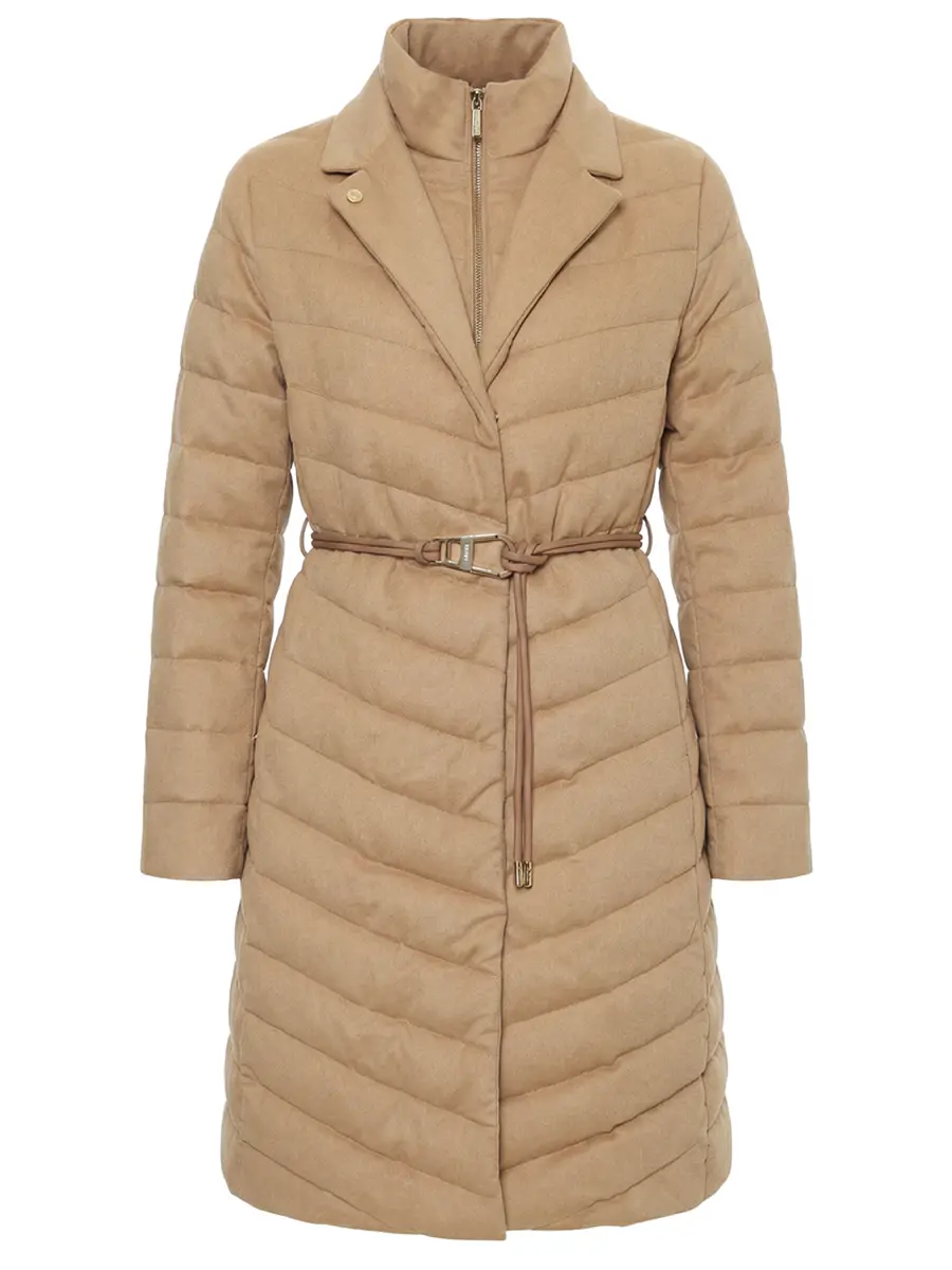 Пуховик шерстяной