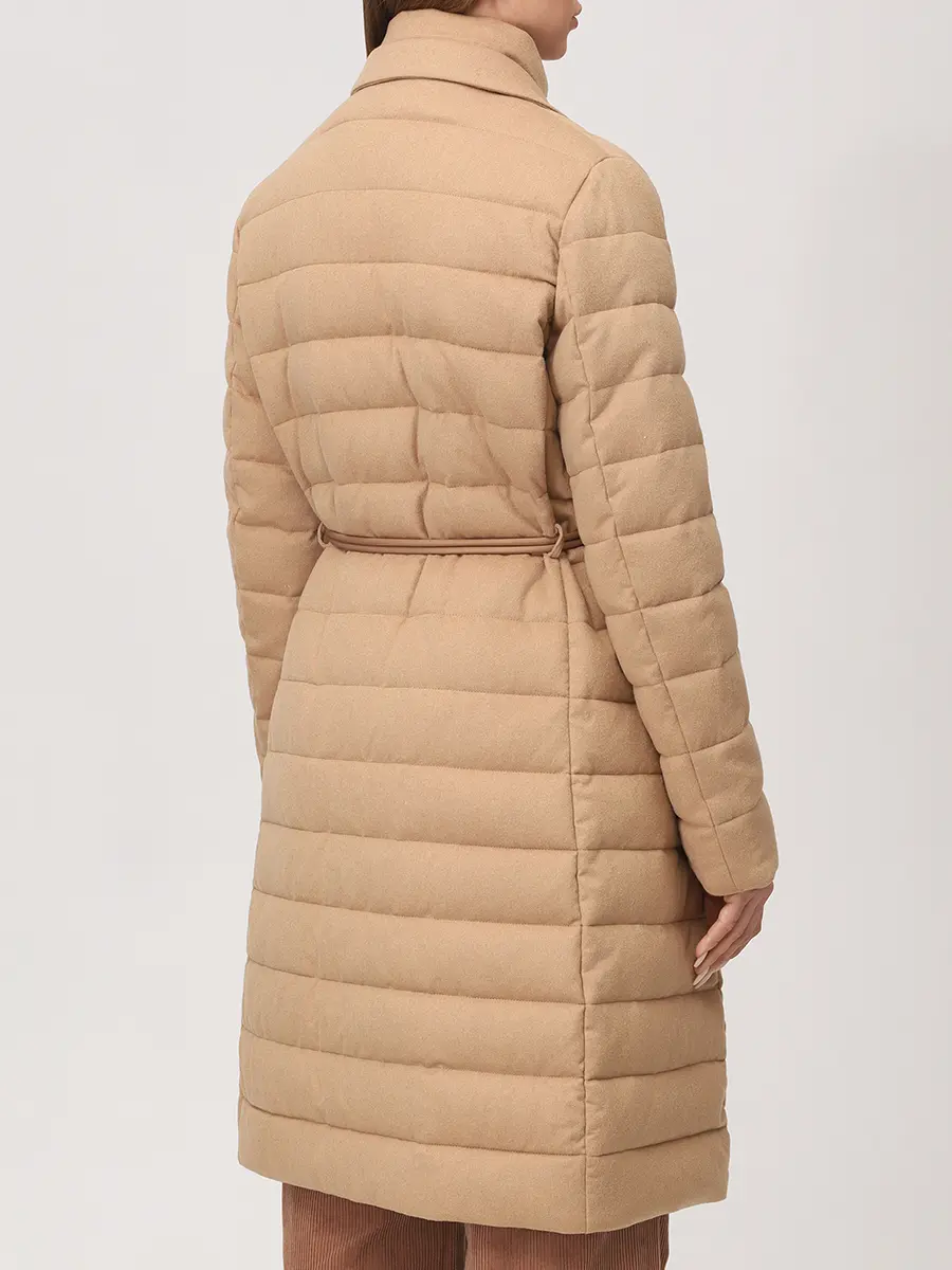 Пуховик шерстяной