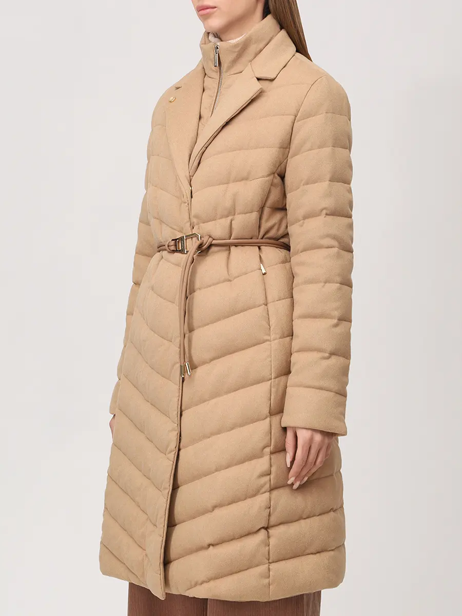 Пуховик шерстяной