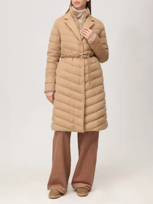 Пуховик шерстяной MOORER