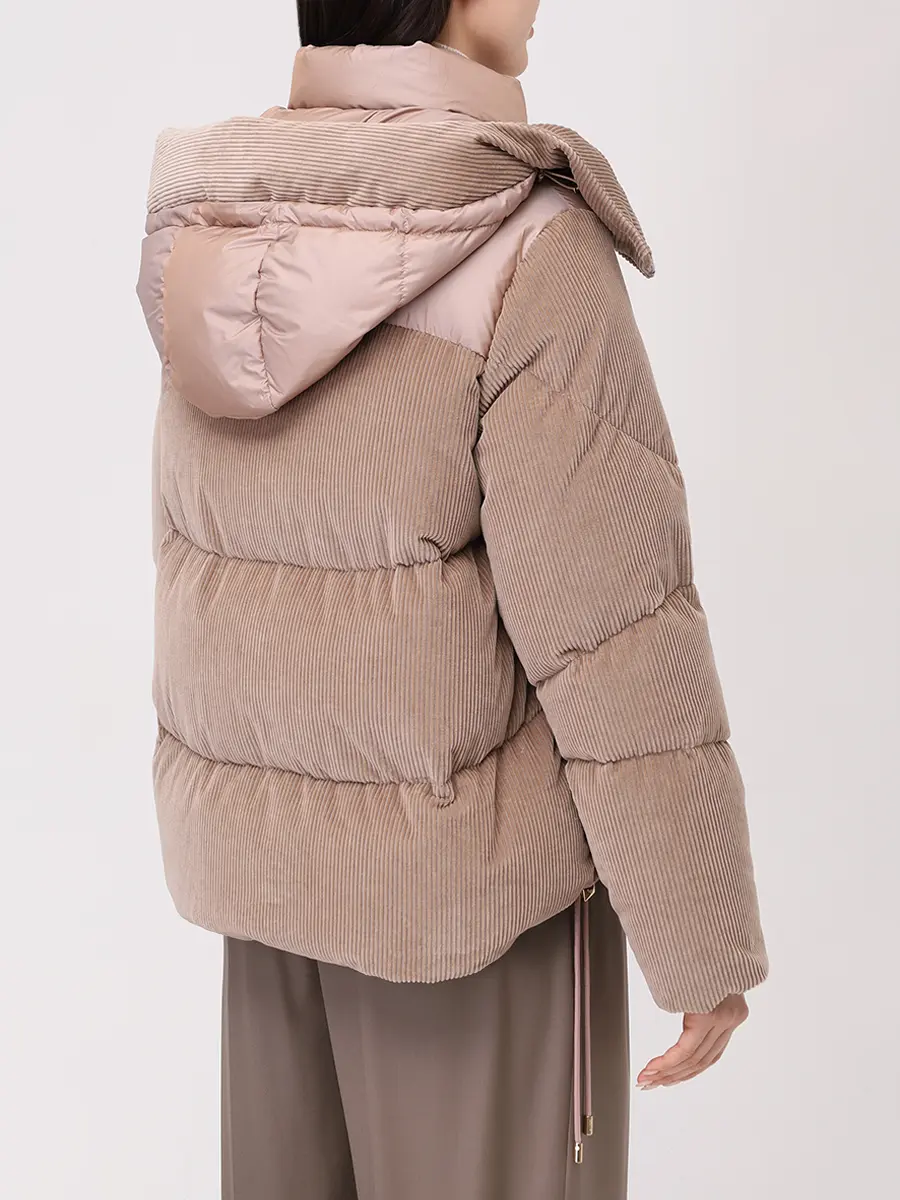 Пуховик стеганый