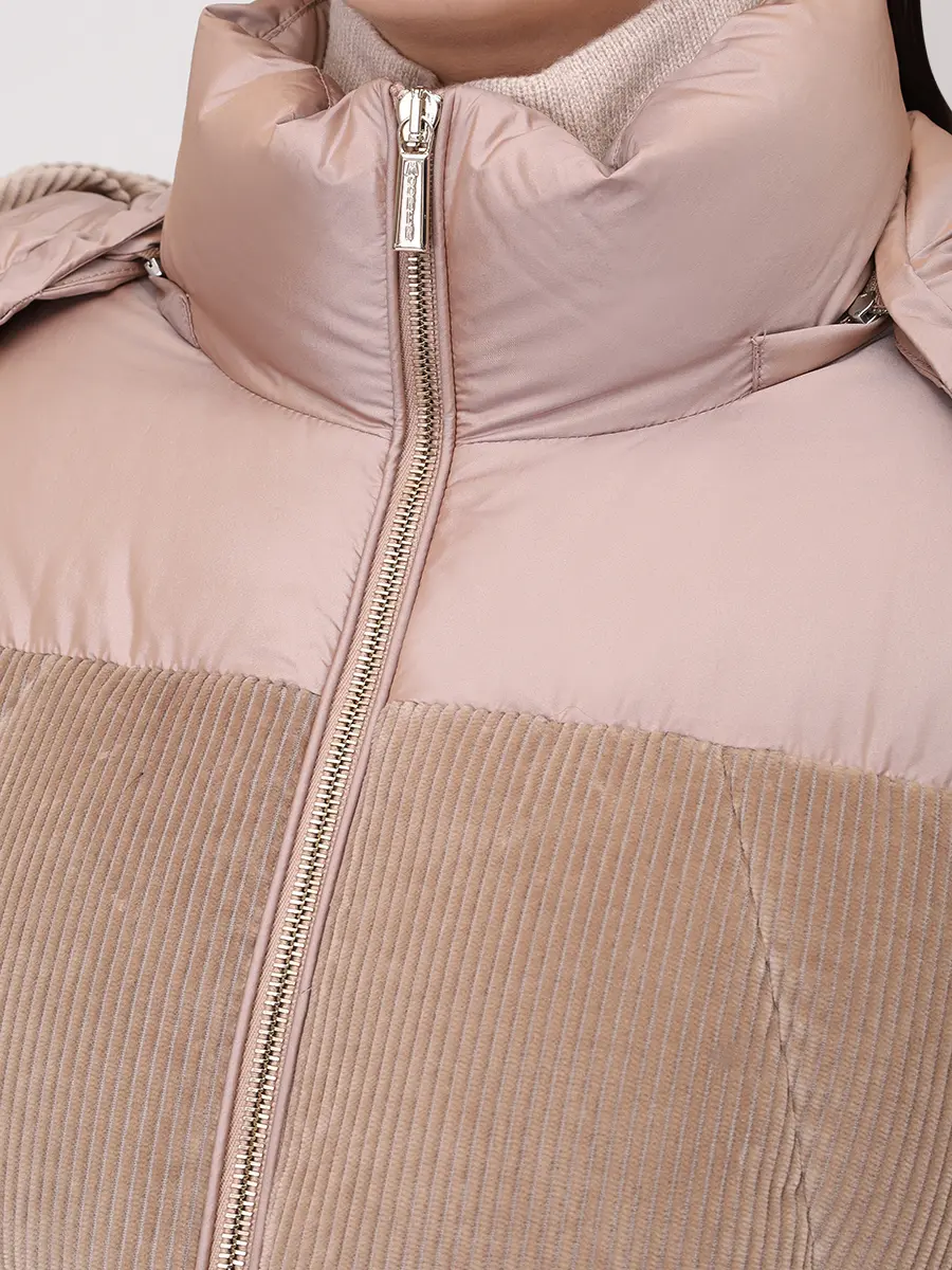 Пуховик стеганый