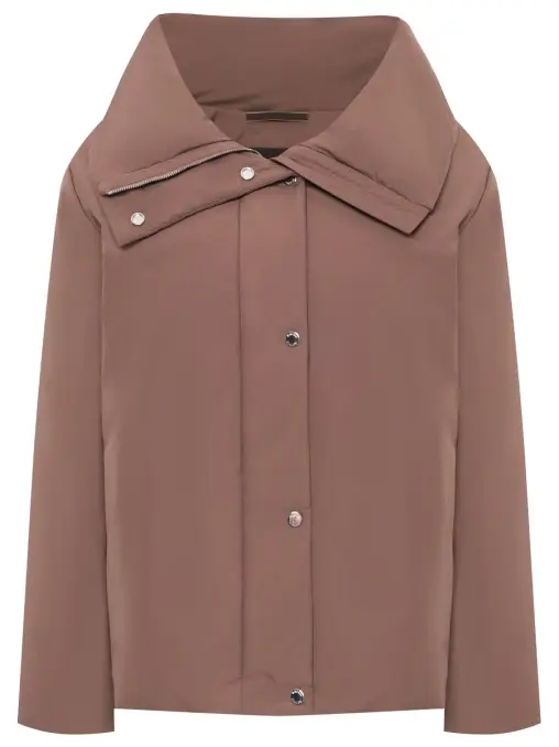 Пуховик однотонный MOORER