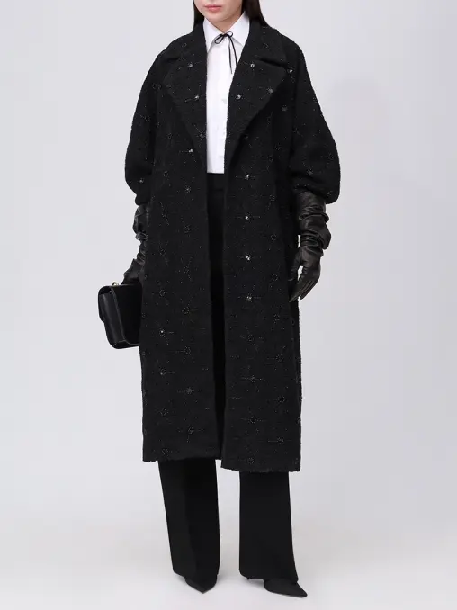 Пальто с вышивкой NISSA