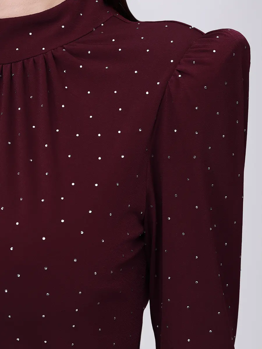 Платье однотонное