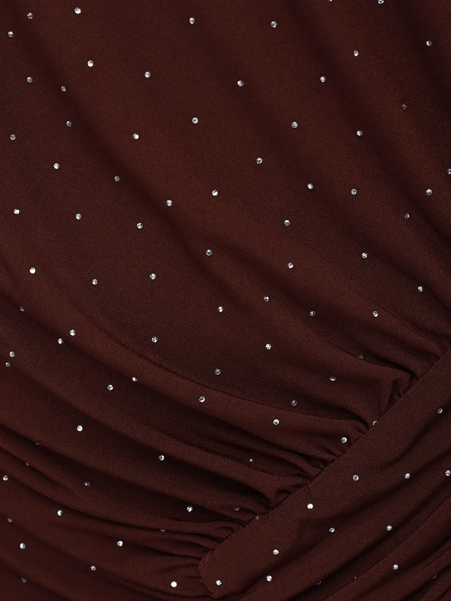 Платье однотонное