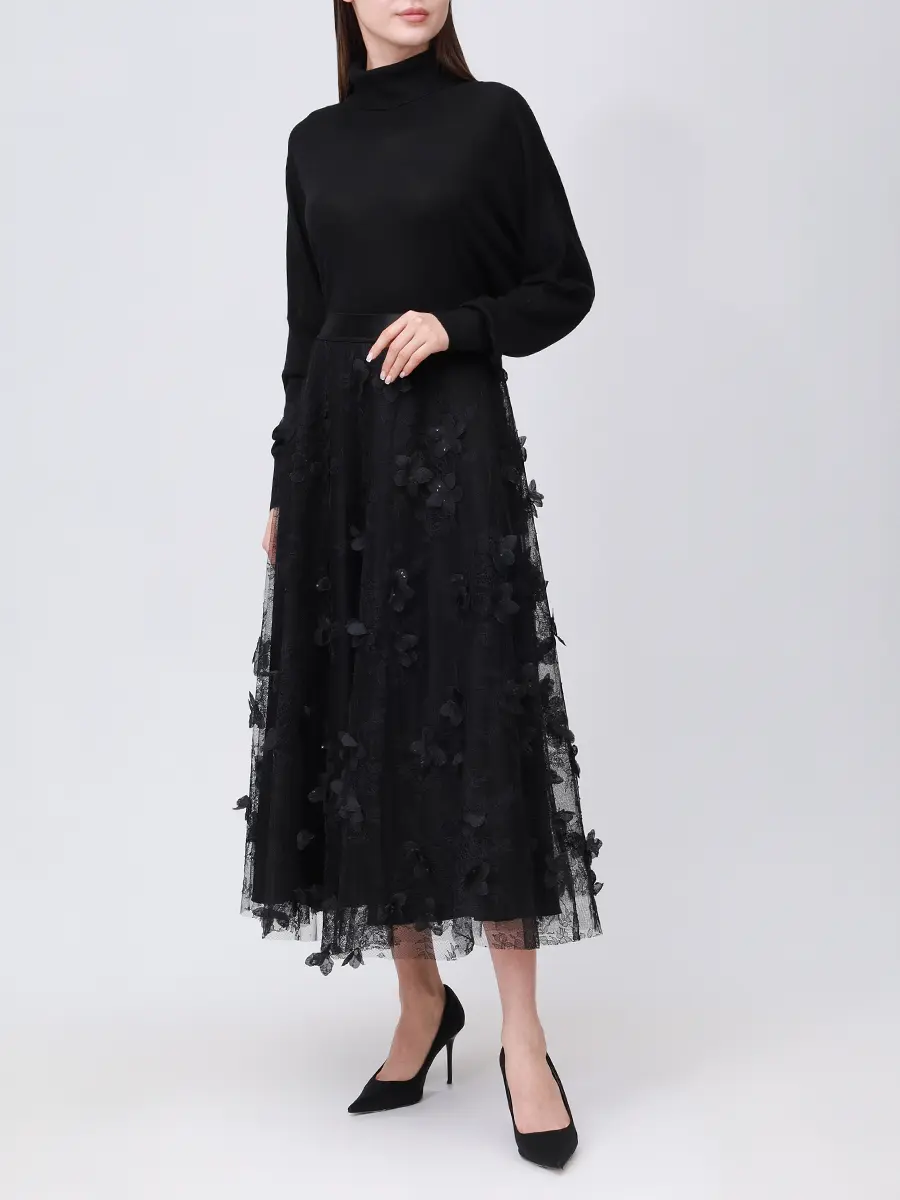 Юбка кружевная