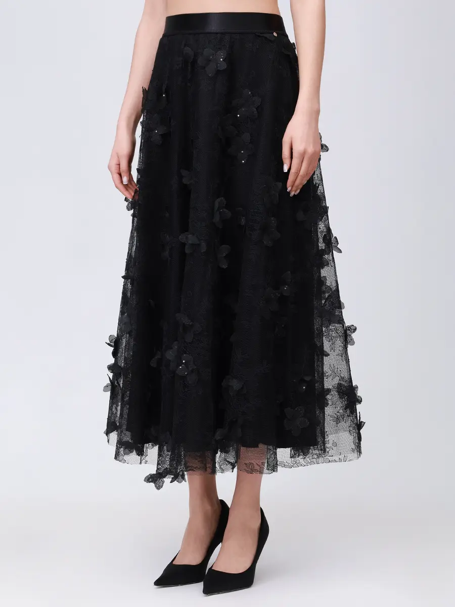 Юбка кружевная
