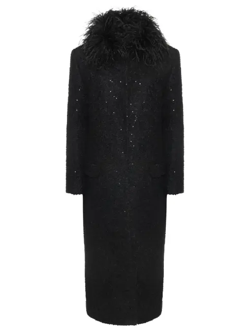 Пальто с пайетками NISSA