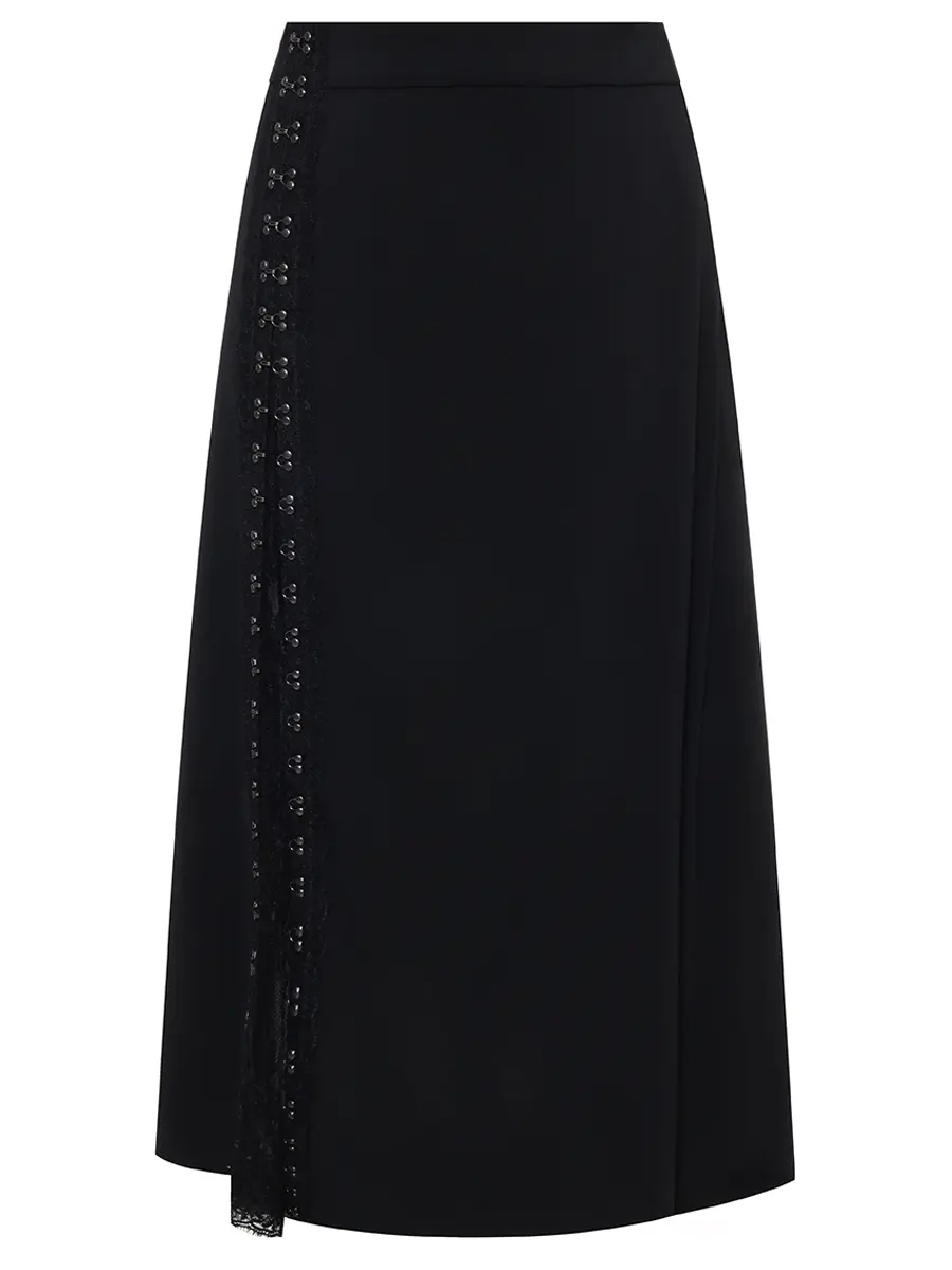 Юбка с кружевом