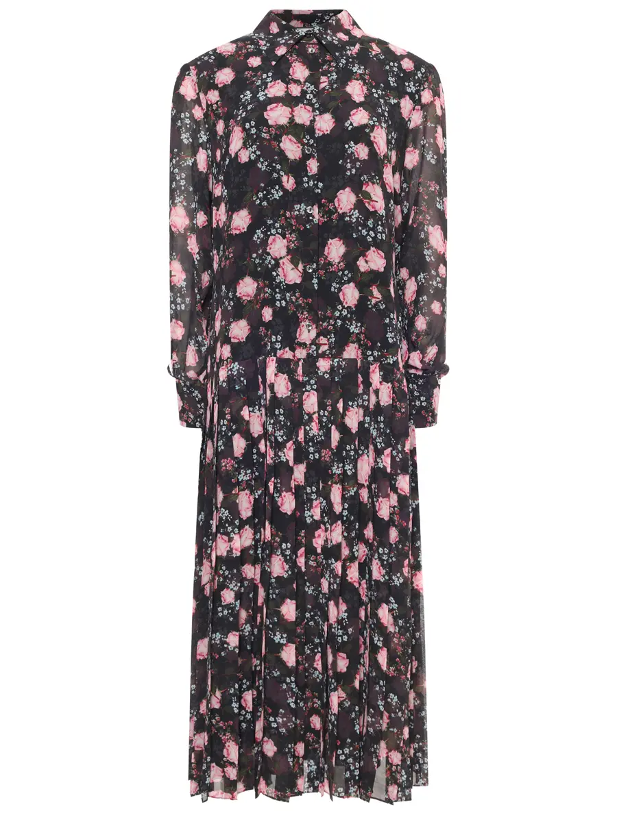 Платье с принтом