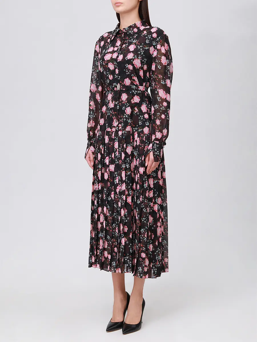 Платье с принтом