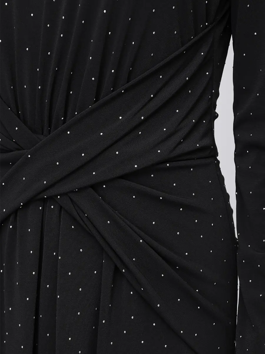 Платье однотонное