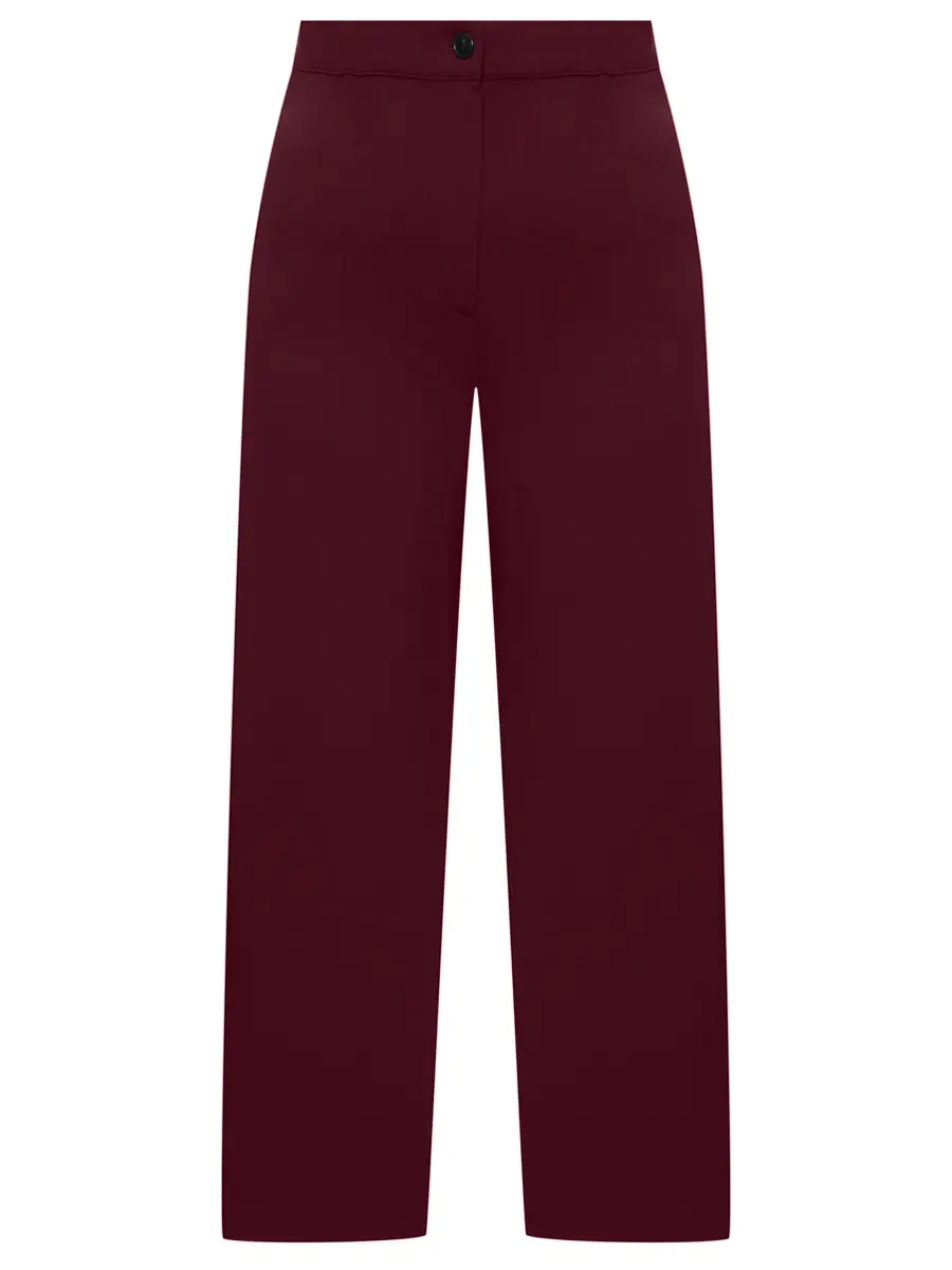 Брюки однотонные