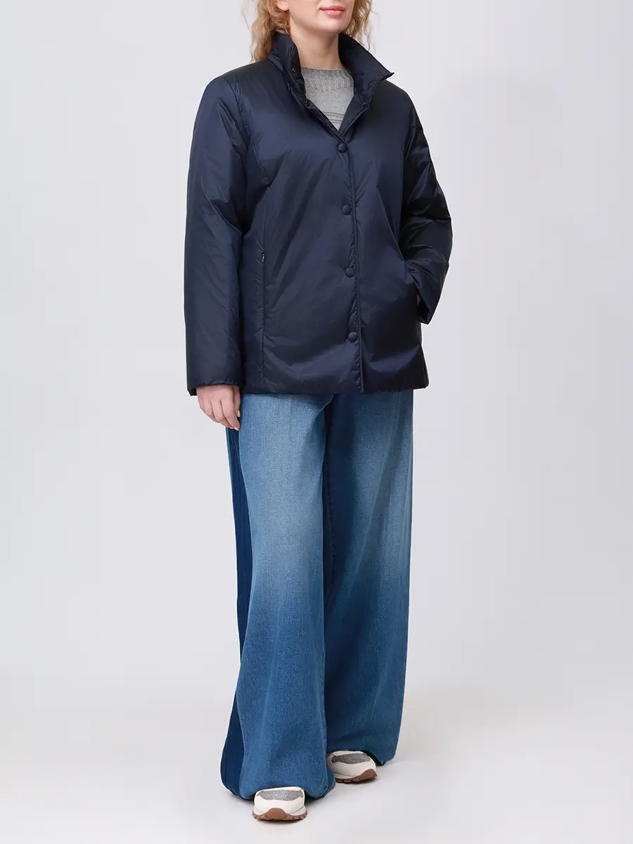 Куртка однотонная