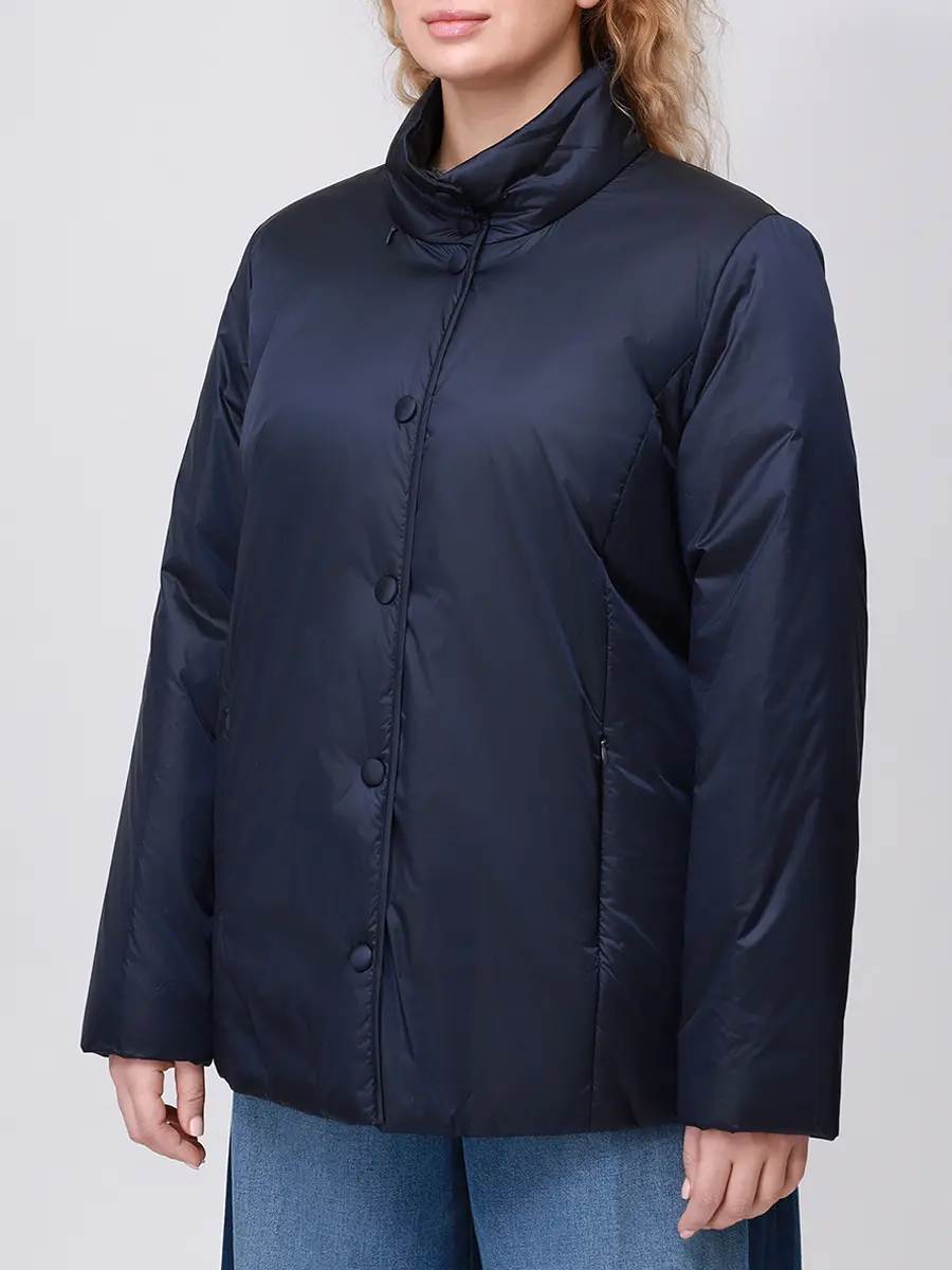 Куртка однотонная