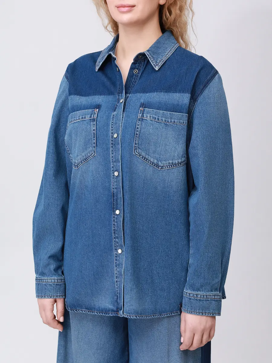 Рубашка джинсовая