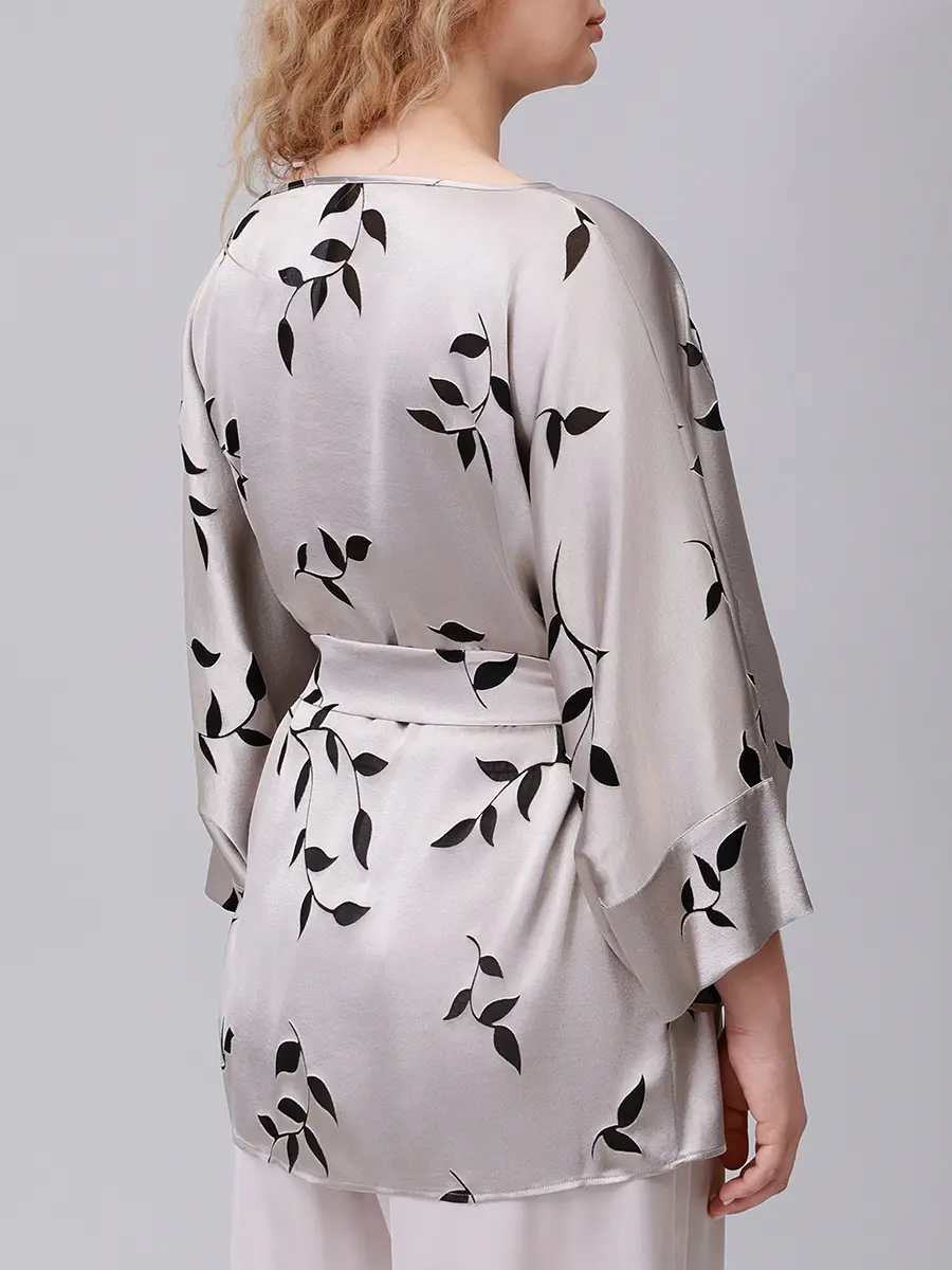 Блуза с принтом