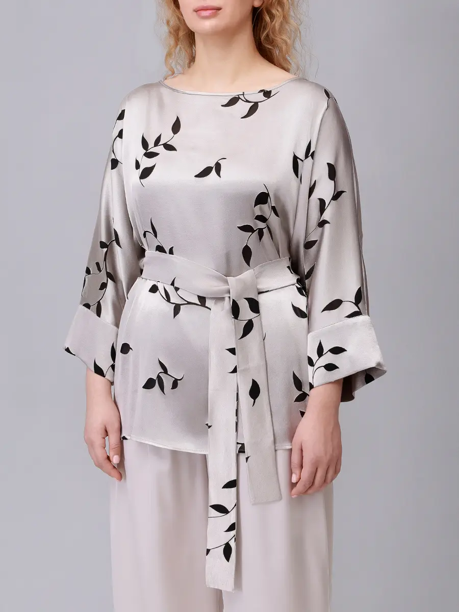 Блуза с принтом