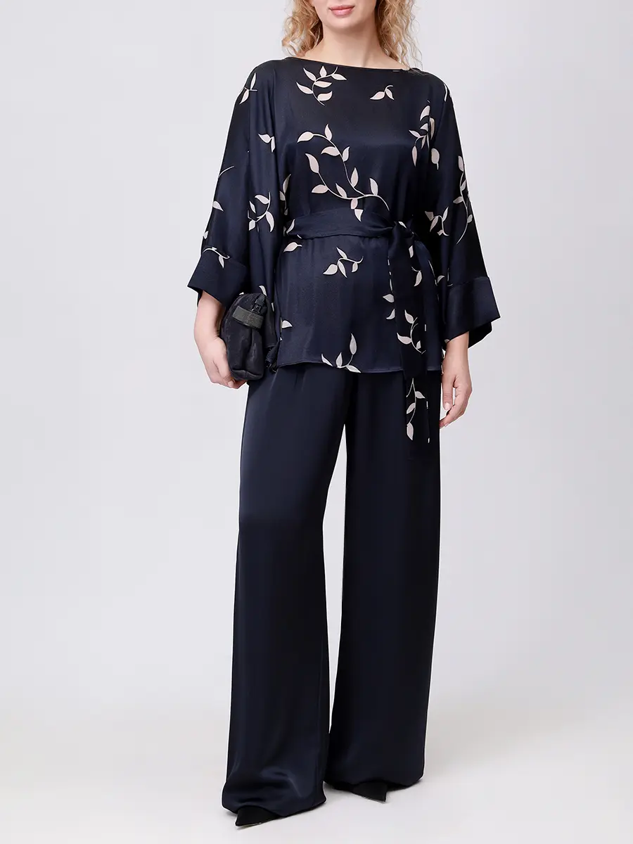 Блуза с принтом