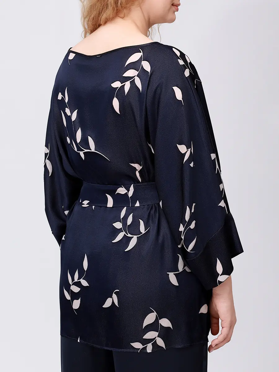 Блуза с принтом