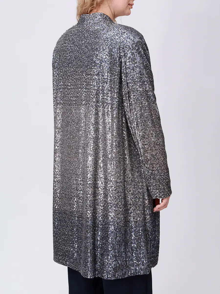 Кардиган с пайетками