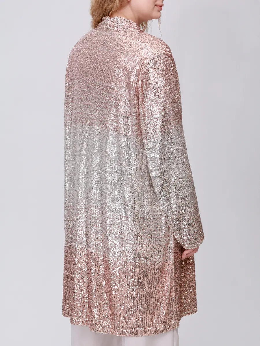 Кардиган с пайетками