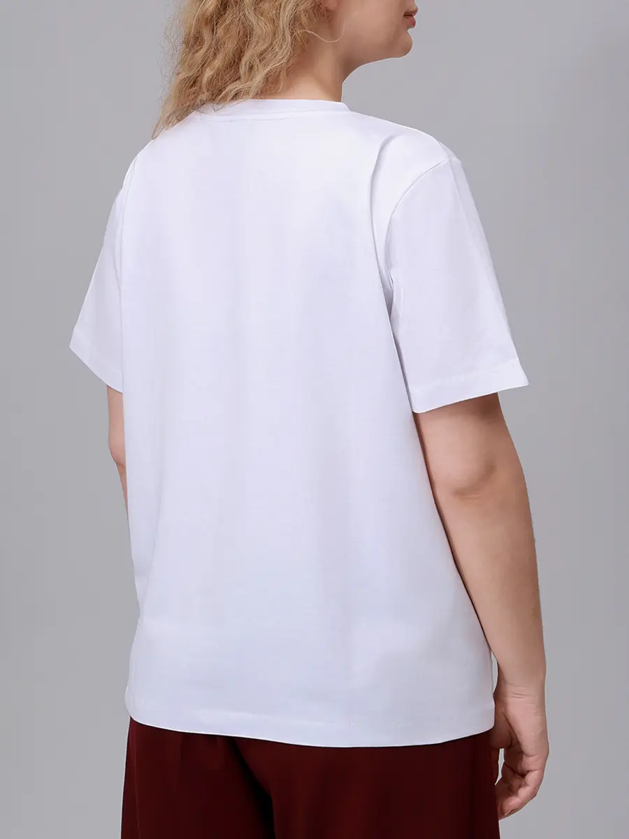 Футболка с кристаллами