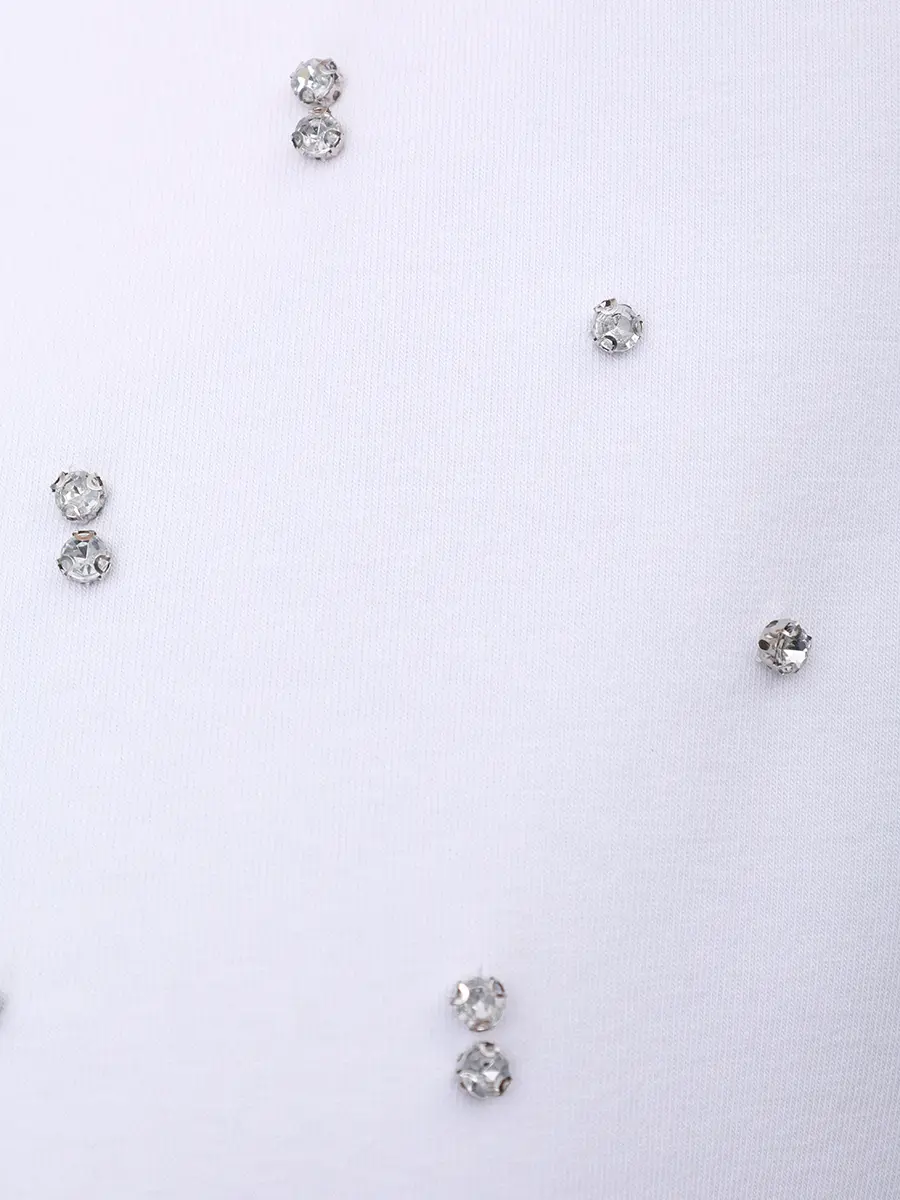 Футболка с кристаллами