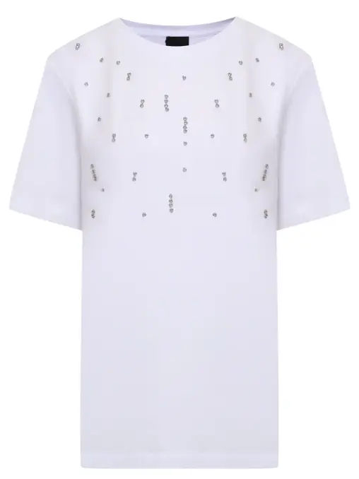 Футболка с кристаллами PERSONA BY MARINA RINALDI