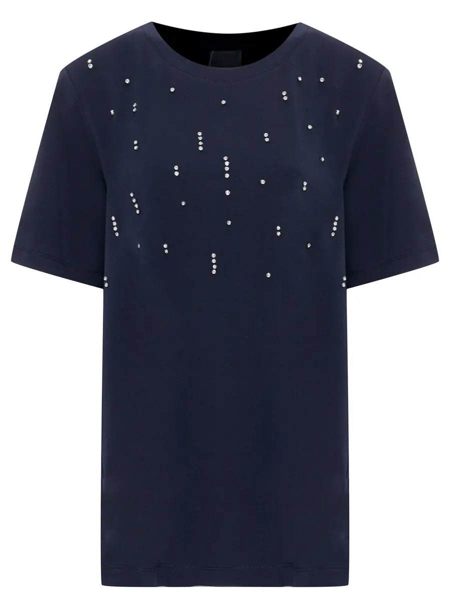 Футболка с кристаллами